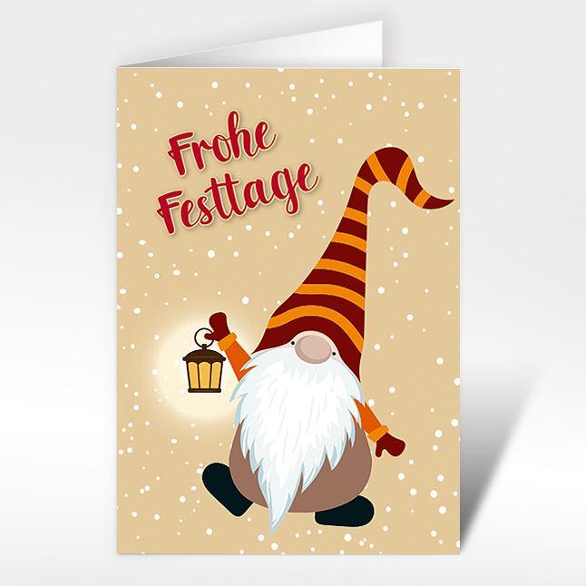 Weihnachtskarten mit "Wichtel der Herzen"